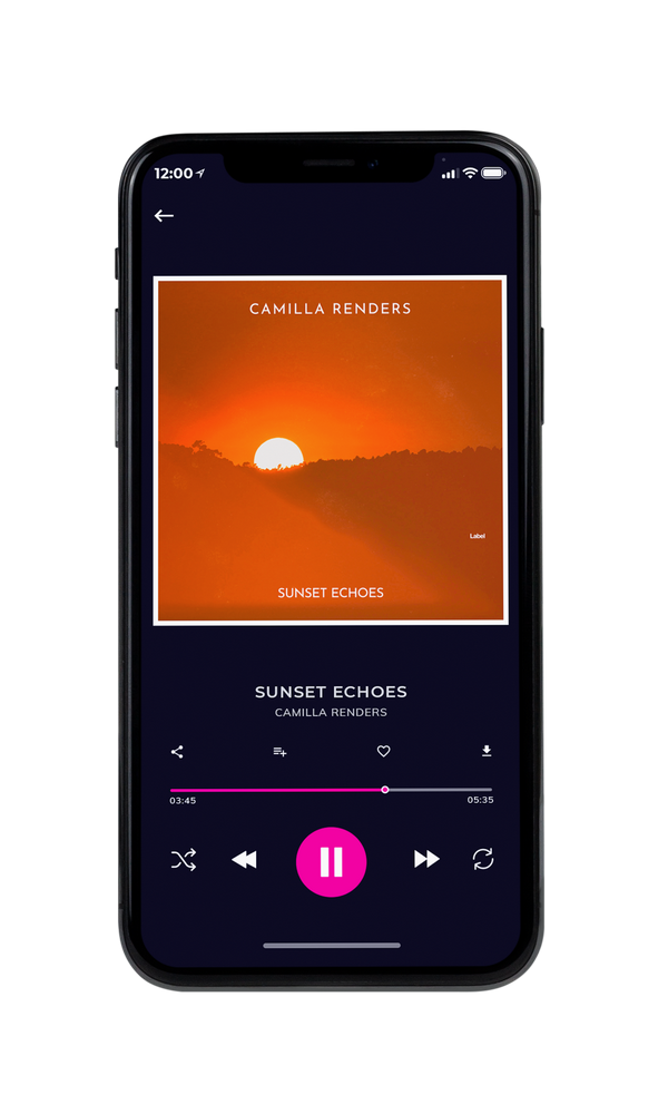 Tablet view of Premade EDM, House & Dub Album Cover - Orange Roughy #5483 | AlbumArtZone*