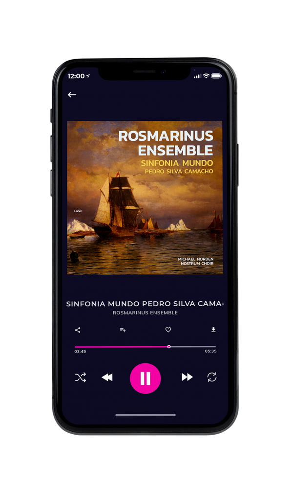 Tablet view of Premade Classical & Romantic Music Album Cover - Dallas #5521 | AlbumArtZone*