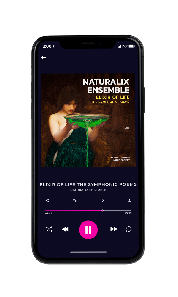 Tablet view of Premade Classical & Romantic Music Album Cover - Eternity #5523 | AlbumArtZone*