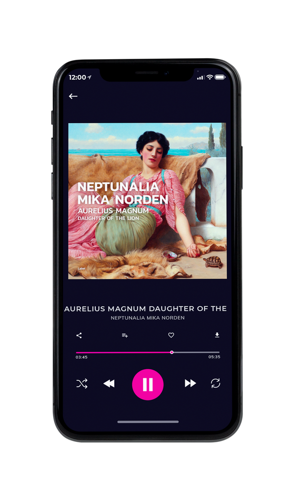 Tablet view of Premade Classical & Romantic Music Book Cover - Quicksand #5527 | AlbumArtZone*