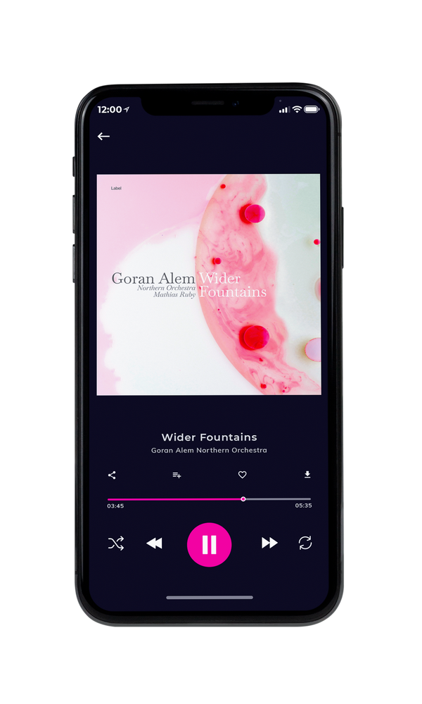 Tablet view of Premade Electronica & Ambient Album Cover - Vanilla Ice #5558 | AlbumArtZone*