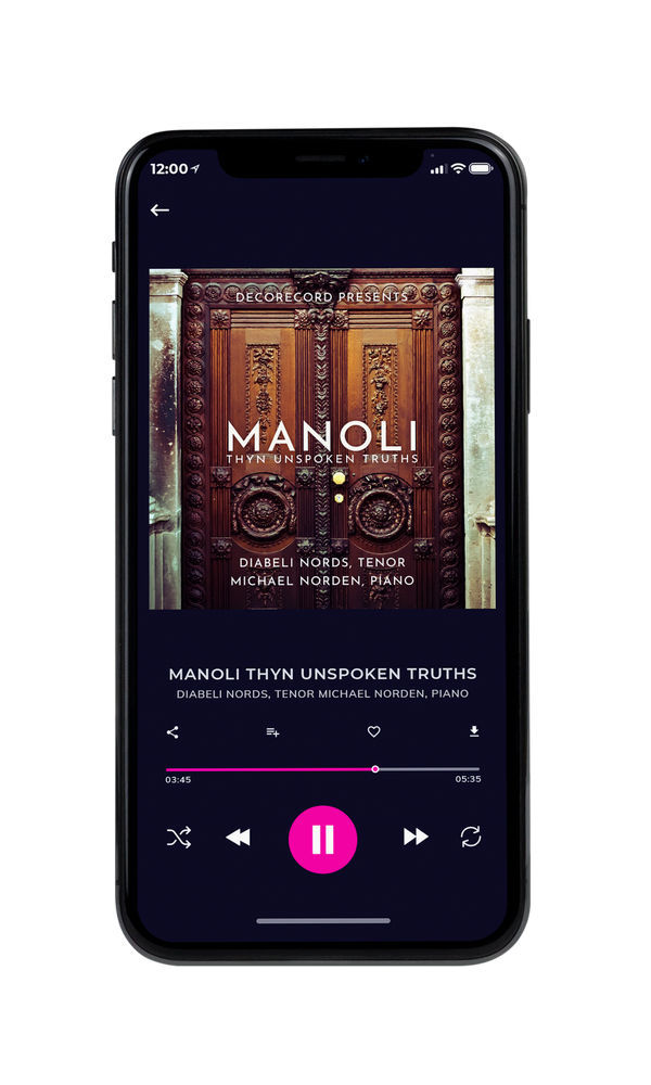 Tablet view of Premade Early Music Album Cover - Jon #5596 | AlbumArtZone*