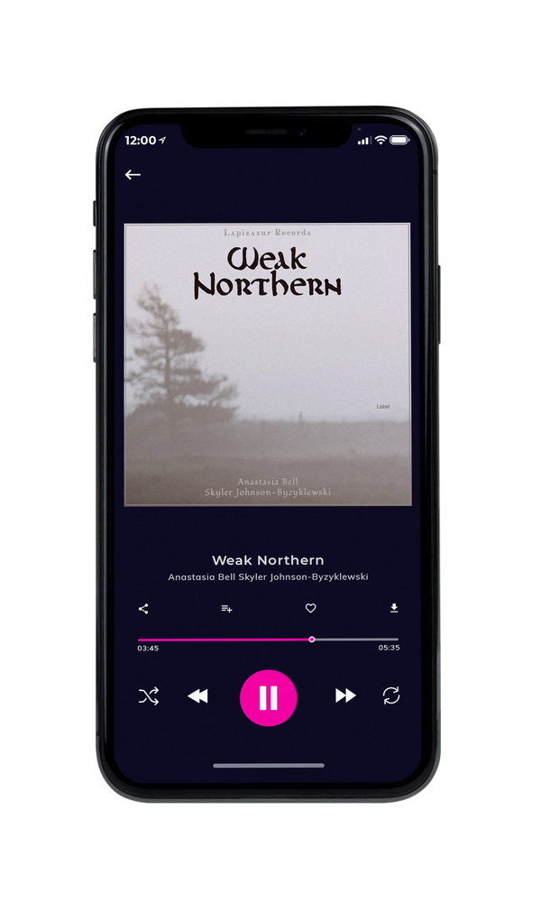 Tablet view of Premade Indie & Folk Music Album Cover - Silver Rust #5666 | AlbumArtZone*
