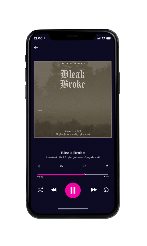 Tablet view of Premade Indie & Folk Music Book Cover - Soya Bean #5668 | AlbumArtZone*