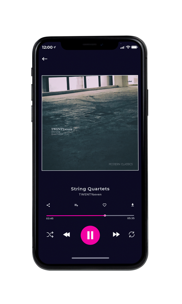 Tablet view of Premade Classical & Romantic Music Album Cover - Outer Space #5686 | AlbumArtZone*