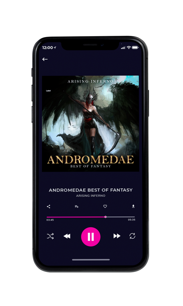Tablet view of Premade Heavy Metal & Gothic Metal Album Cover - Powder Ash #5713 | AlbumArtZone*