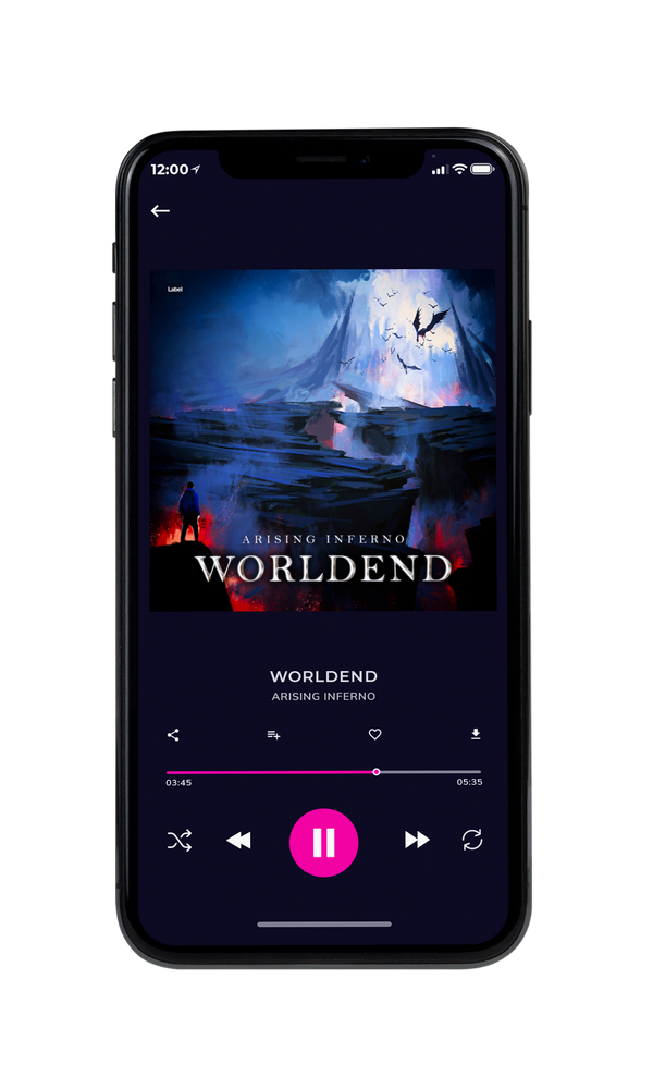 Tablet view of Premade Contemporary Music Album Cover - Mirage #5730 | AlbumArtZone*