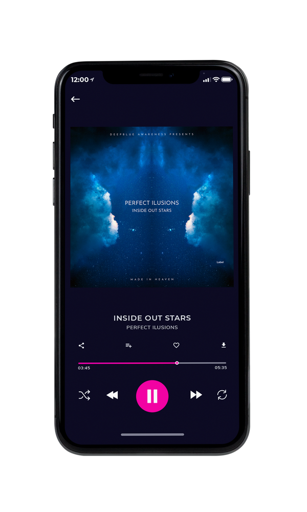 Tablet view of Premade Contemporary Music Album Cover - Madison #5766 | AlbumArtZone*