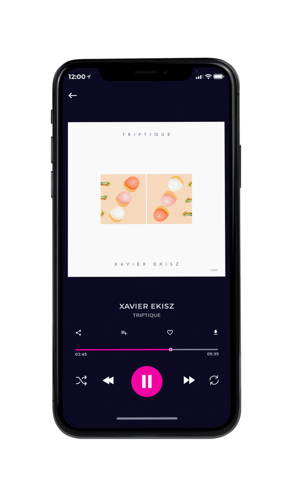 Tablet view of Premade Indie & Folk Music Album Cover - Dairy Cream #5773 | AlbumArtZone*