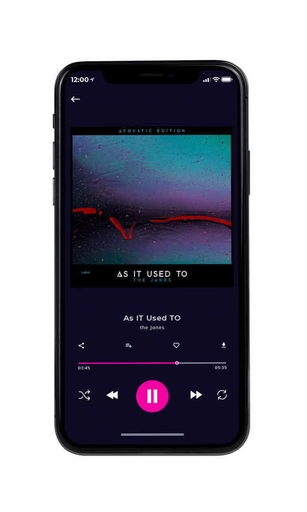 Tablet view of Premade Pop Album Cover - Steel Gray #5999 | AlbumArtZone*