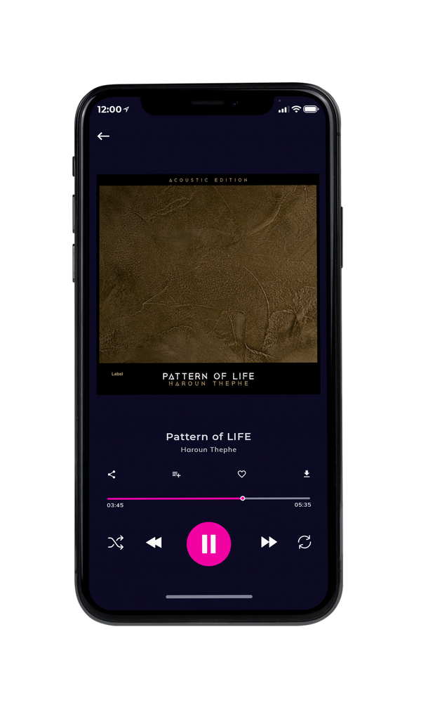 Tablet view of Premade Country & Acoustic Album Cover - Black Marlin #6001 | AlbumArtZone*