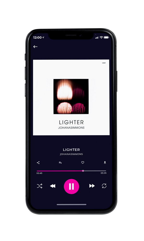 Tablet view of Premade Pop Album Cover - Night Rider #6054 | AlbumArtZone*