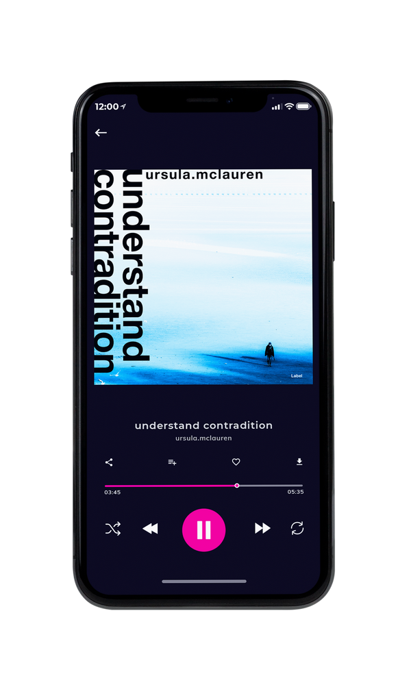 Tablet view of Premade Pop Album Cover - Chathams Blue #6062 | AlbumArtZone*