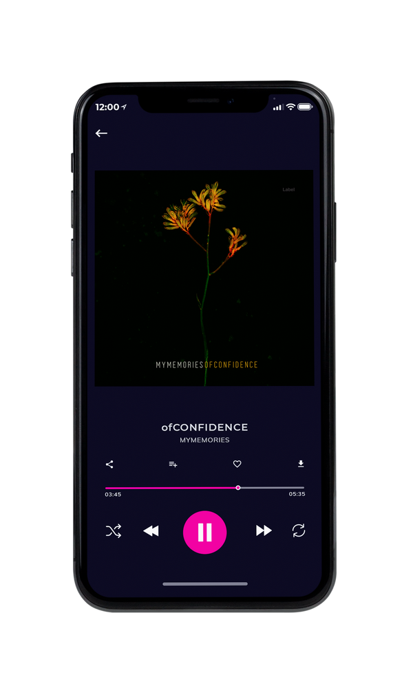 Tablet view of Premade Pop Album Cover - Black #6079 | AlbumArtZone*