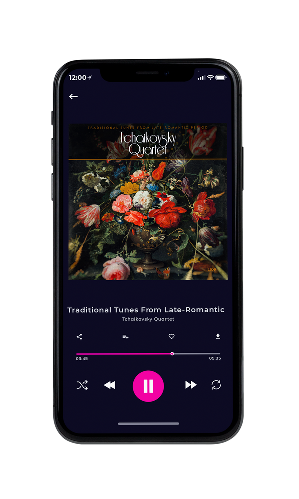 Tablet view of Premade Classical & Romantic Music Album Cover - Zeus #6116 | AlbumArtZone*