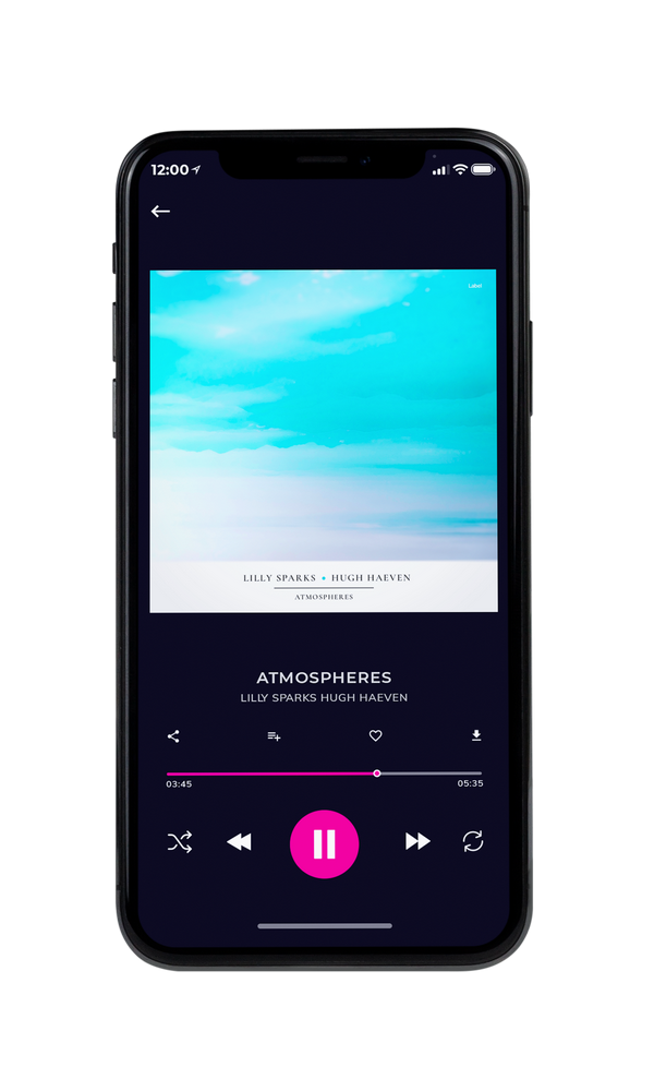 Tablet view of Premade Contemporary Music Album Cover - Mint Tulip #6162 | AlbumArtZone*