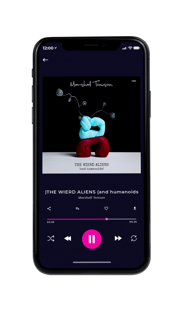 Tablet view of Premade Pop Album Cover - Night Rider #6250 | AlbumArtZone*