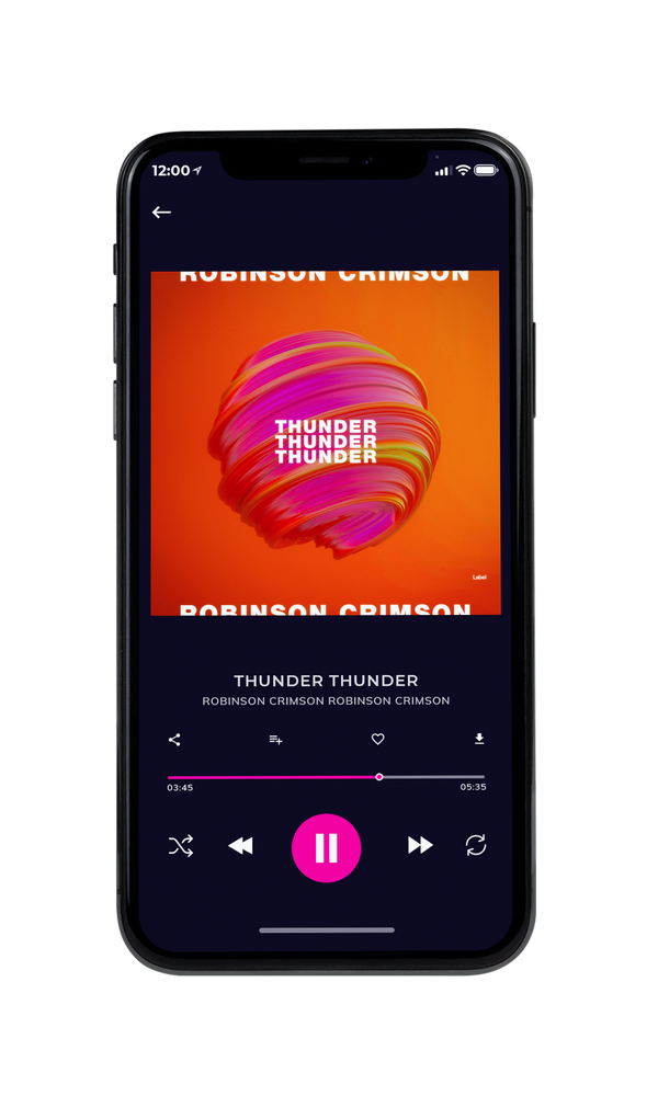 Tablet view of Premade Rock,Punk & Alternative Album Cover - Red Stage #6315 | AlbumArtZone*