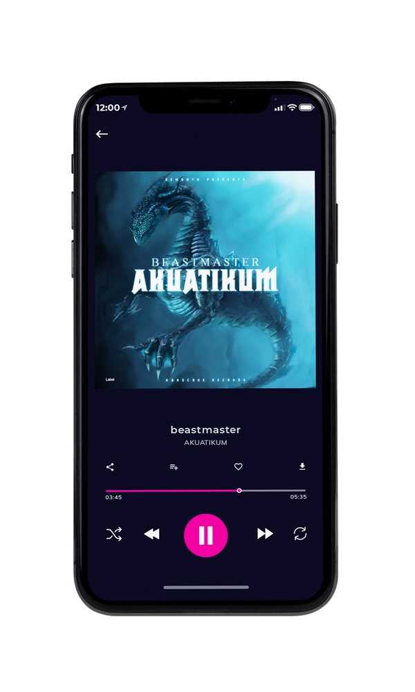 Tablet view of Premade Heavy Metal & Gothic Metal Album Cover - Rhino #6347 | AlbumArtZone*