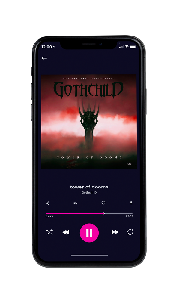 Tablet view of Premade Heavy Metal & Gothic Metal Book Cover - Bistre #6381 | AlbumArtZone*