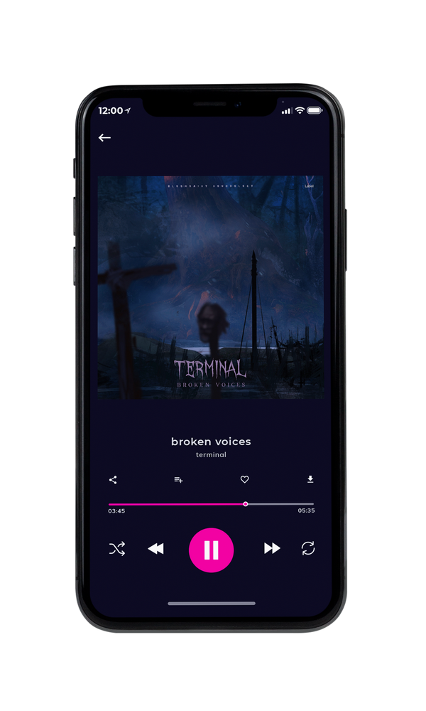 Tablet view of Premade Heavy Metal & Gothic Metal Album Cover - Mirage #6395 | AlbumArtZone*