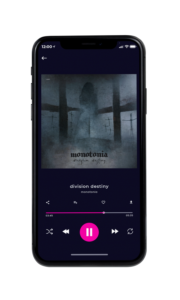 Tablet view of Premade Heavy Metal & Gothic Metal Album Cover - Mako #6411 | AlbumArtZone*