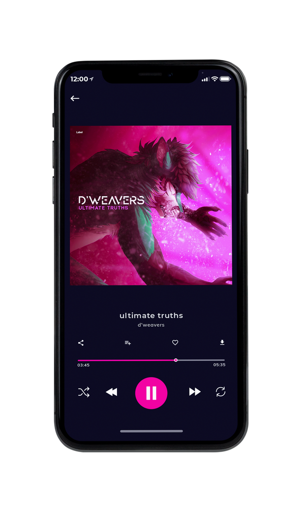 Tablet view of Premade Dance & House Album Cover - Wine Berry #6481 | AlbumArtZone*