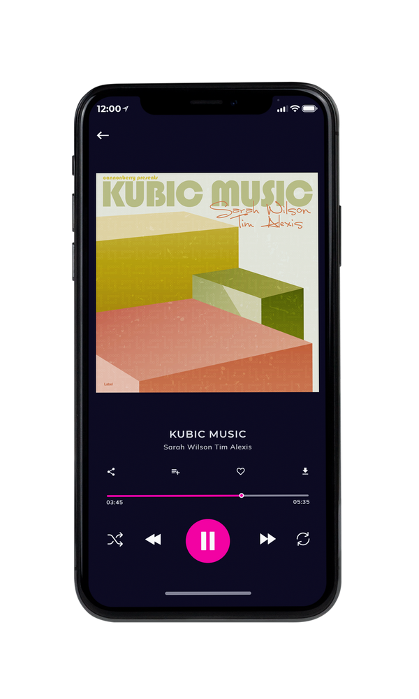 Tablet view of Premade Dance & House Album Cover - Twine #6590 | AlbumArtZone*