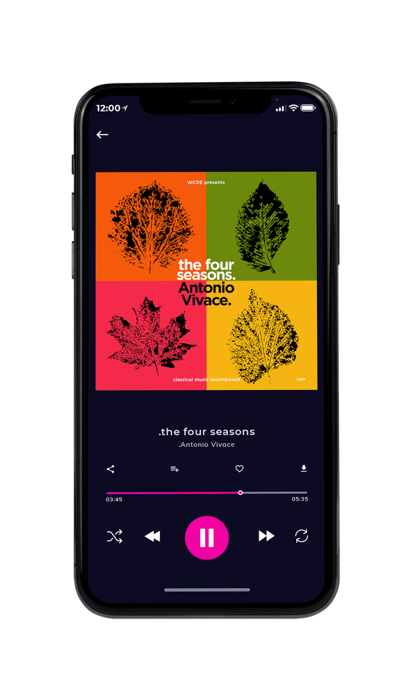 Tablet view of Premade Podcast Album Cover - Flamingo #6595 | AlbumArtZone*
