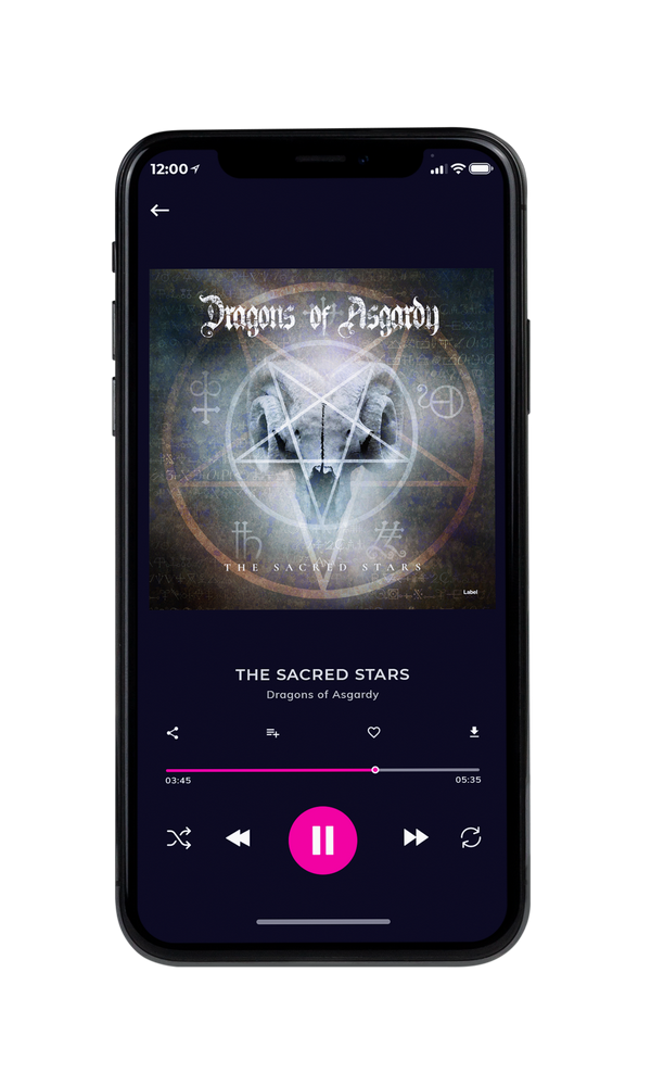 Tablet view of Premade Heavy Metal & Gothic Metal Album Cover - Fuscous Gray #6688 | AlbumArtZone*