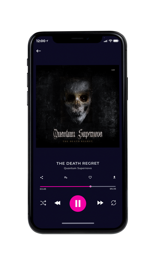 Tablet view of Premade Heavy Metal & Gothic Metal Album Cover - Cod Gray #6695 | AlbumArtZone*