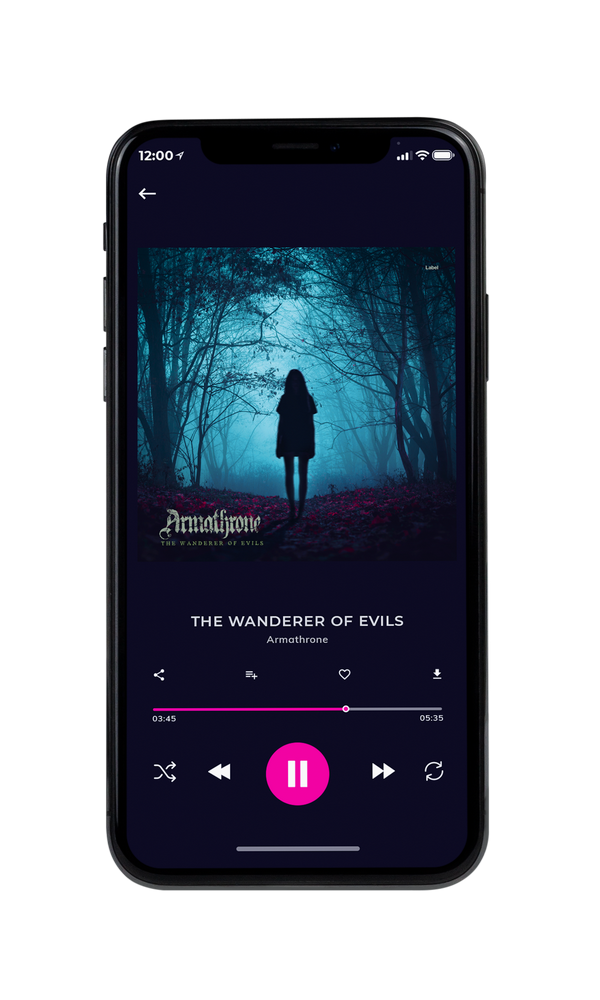 Tablet view of Premade Heavy Metal & Gothic Metal Album Cover - Big Stone #6707 | AlbumArtZone*