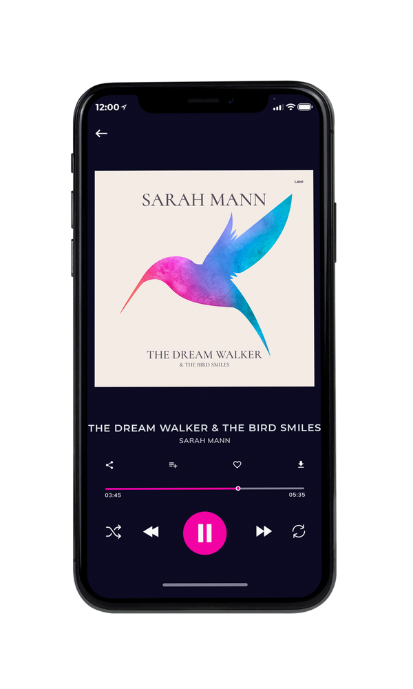 Tablet view of Premade Pop Album Cover - Citrine White #6751 | AlbumArtZone*