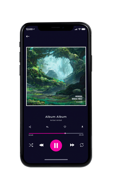 Tablet view of Premade Podcast Album Cover - Outer Space #6774 | AlbumArtZone*