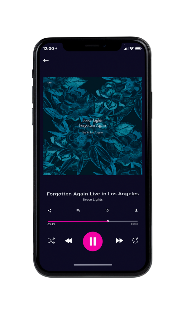 Tablet view of Premade Indie & Folk Music Album Cover - Tiber #6776 | AlbumArtZone*