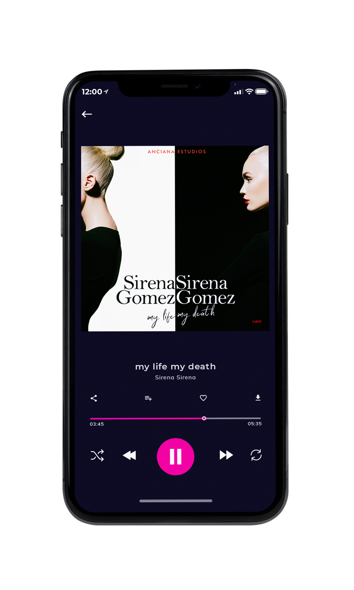 Tablet view of Premade Pop Album Cover - Bone #6828 | AlbumArtZone*