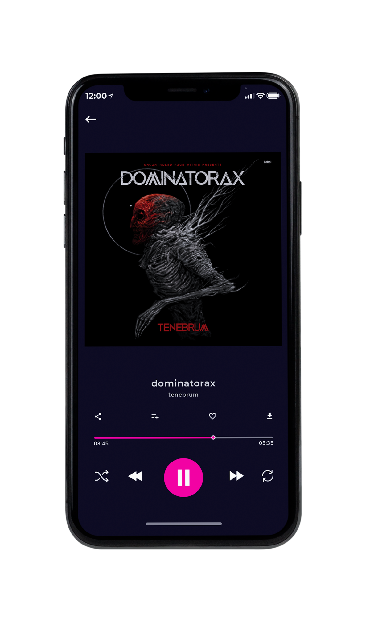 Tablet view of Premade Heavy Metal & Gothic Metal Album Cover - Cod Gray #6869 | AlbumArtZone*