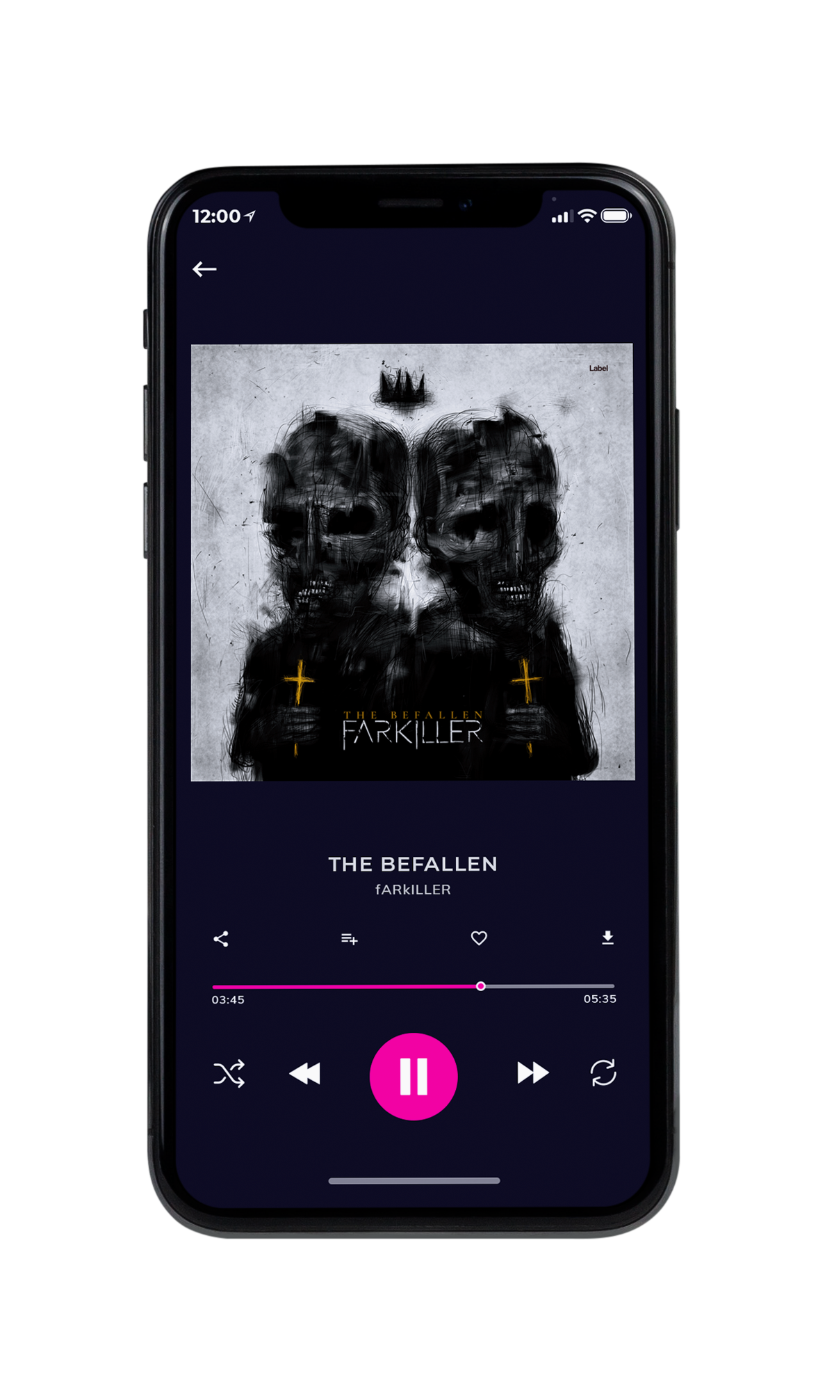 Tablet view of Premade Heavy Metal & Gothic Metal Album Cover - Cod Gray #6881 | AlbumArtZone*