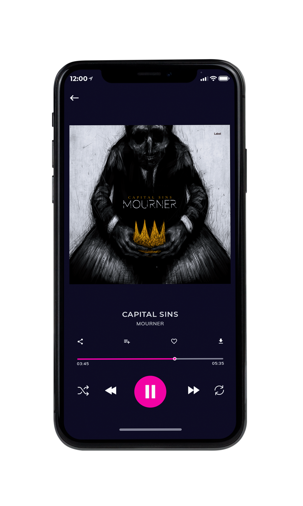 Tablet view of Premade Heavy Metal & Gothic Metal Album Cover - Cod Gray #6882 | AlbumArtZone*