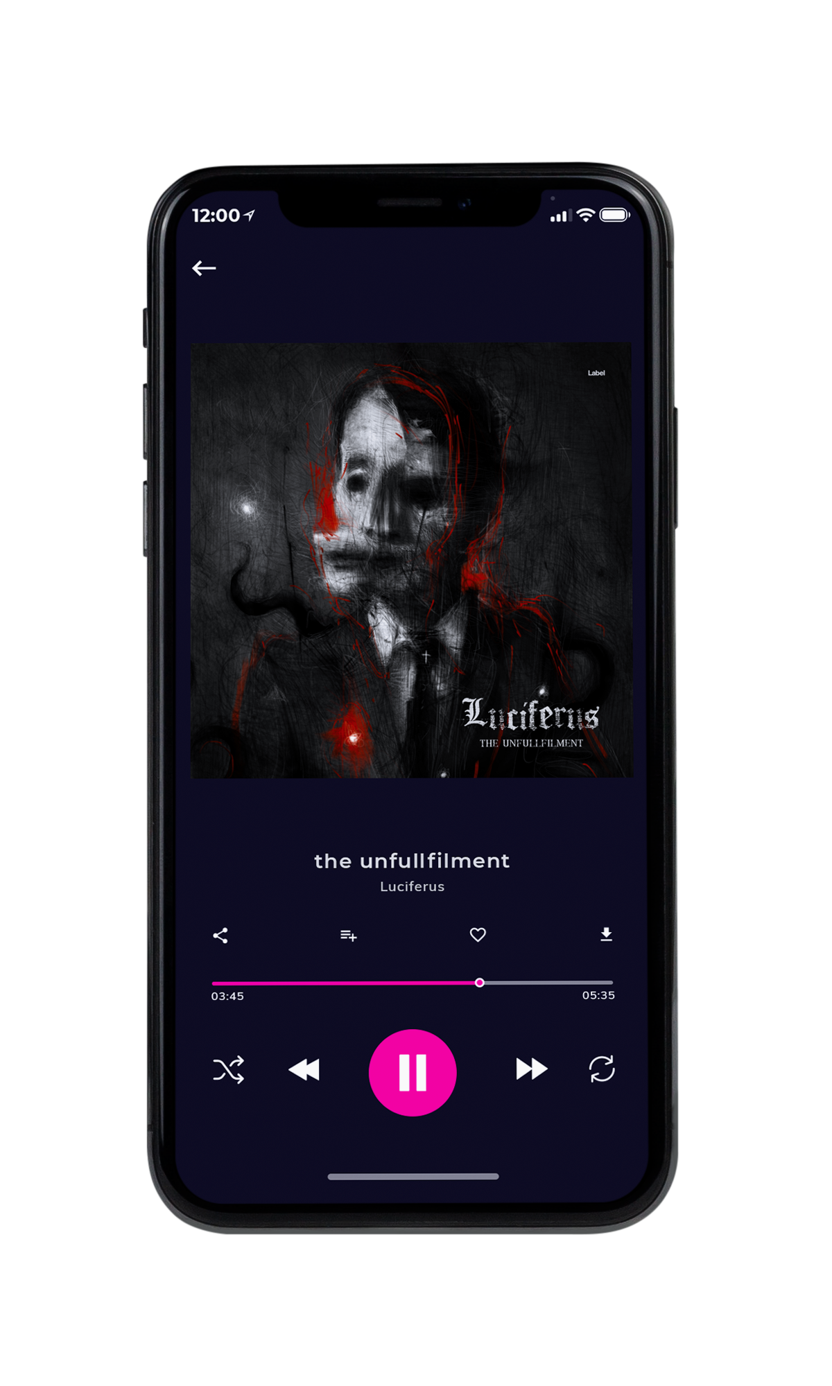 Tablet view of Premade Heavy Metal & Gothic Metal Album Cover - Cod Gray #6883 | AlbumArtZone*
