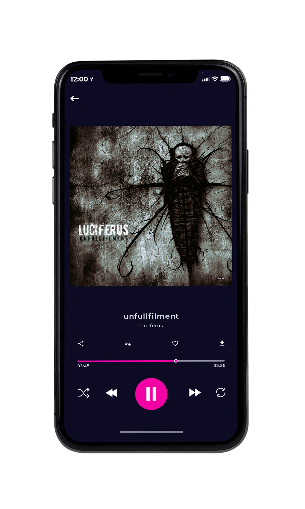 Tablet view of Premade Heavy Metal & Gothic Metal Album Cover - Armadillo #6884 | AlbumArtZone*