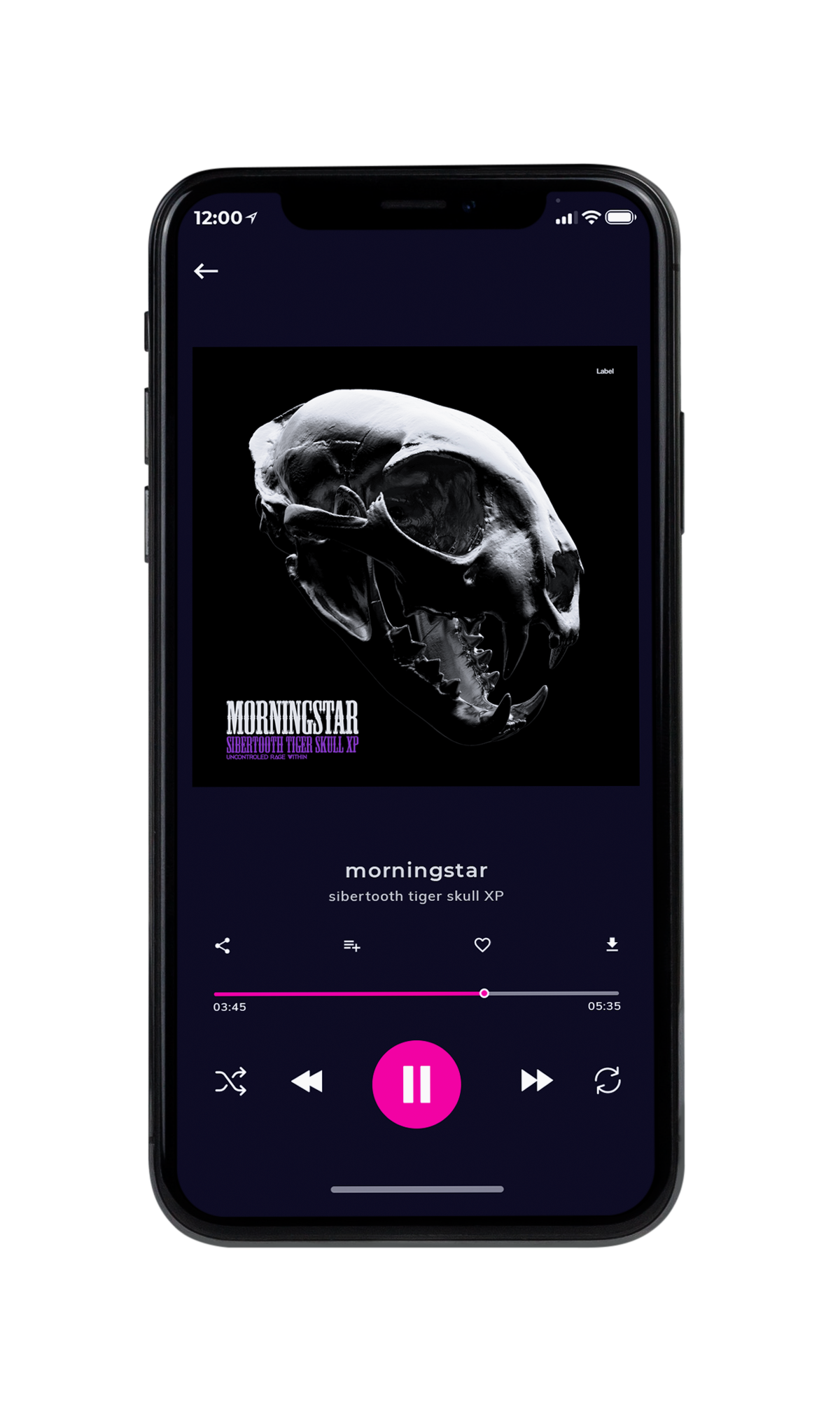 Tablet view of Premade Heavy Metal & Gothic Metal Album Cover - French Gray #6888 | AlbumArtZone*