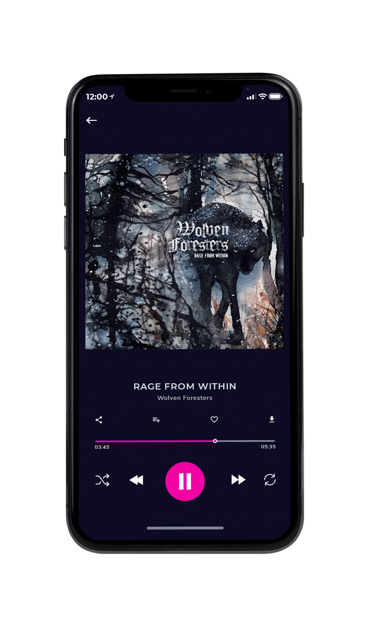 Tablet view of Premade Heavy Metal & Gothic Metal Album Cover - Shark #6952 | AlbumArtZone*