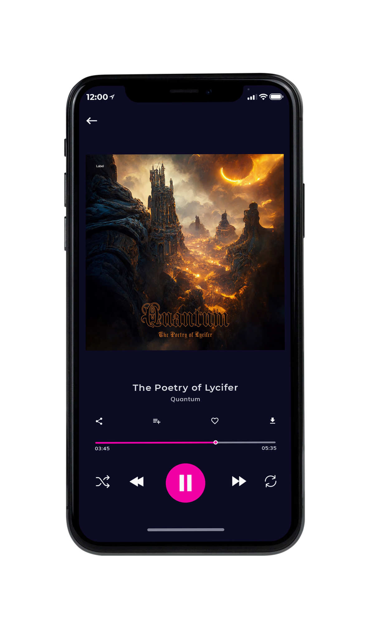 Tablet view of Premade Heavy Metal & Gothic Metal Album Cover - Twine #6969 | AlbumArtZone*