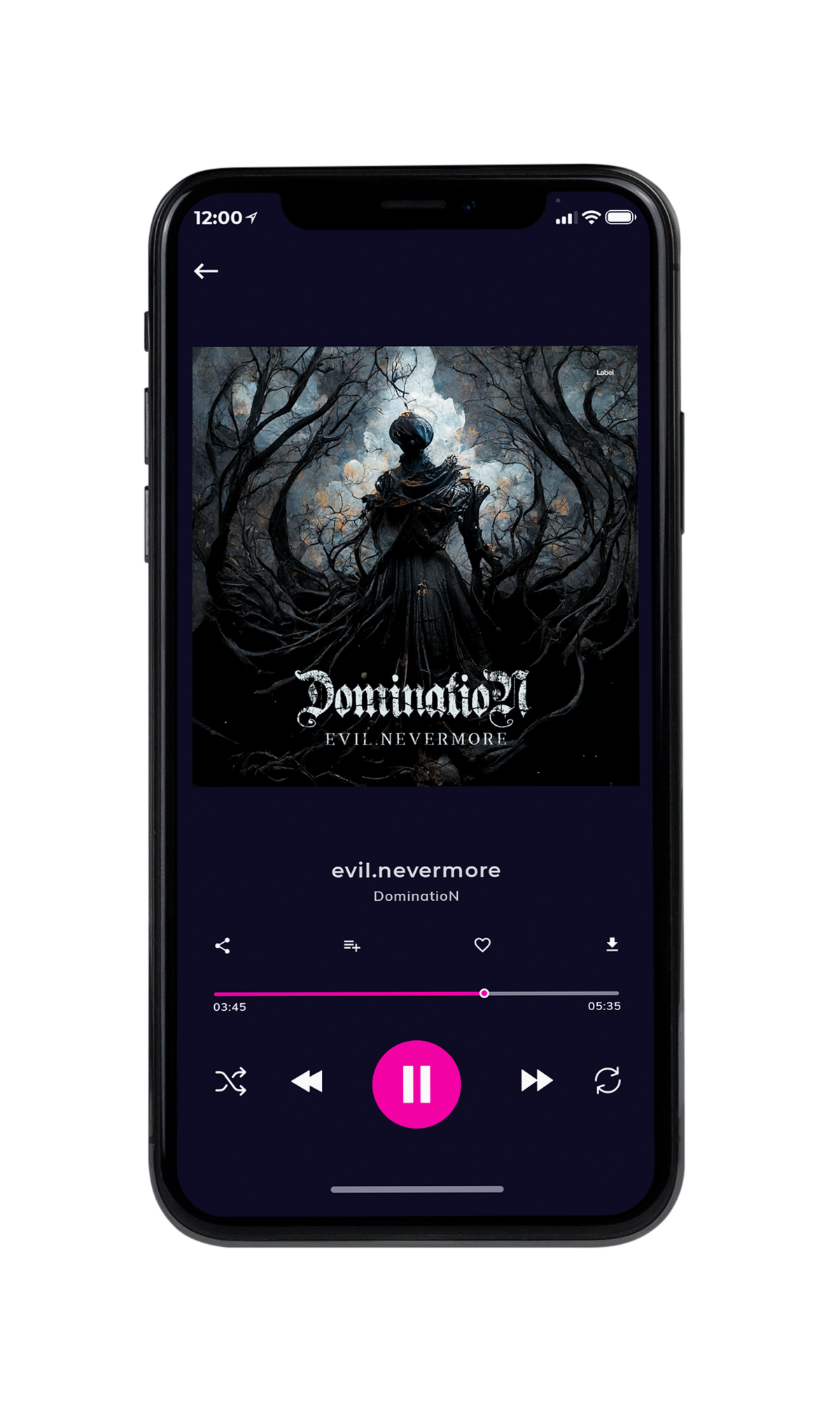 Tablet view of Premade Heavy Metal & Gothic Metal Album Cover - Woodsmoke #6976 | AlbumArtZone*