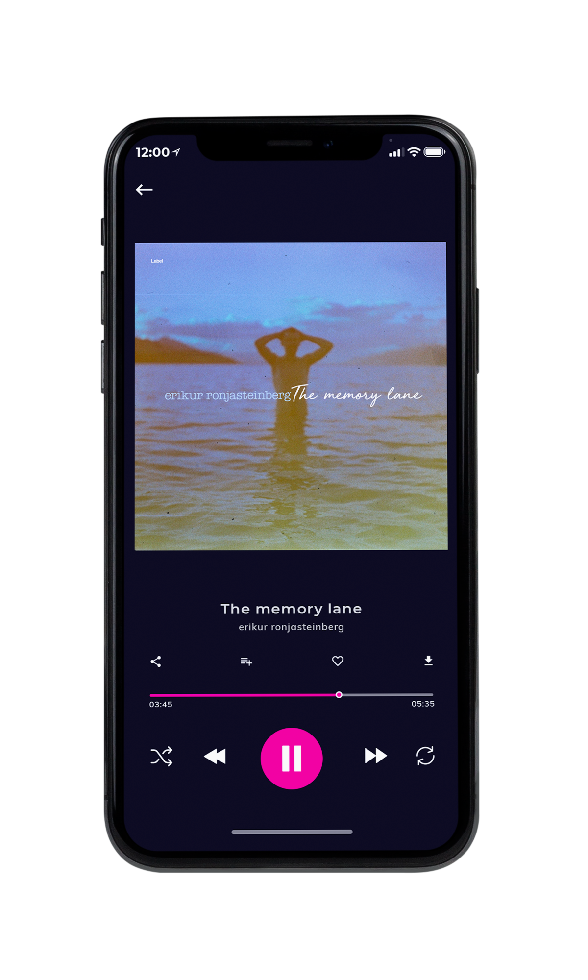 Tablet view of Premade Electronica & Ambient Album Cover - Mountain Mist #6999 | AlbumArtZone*