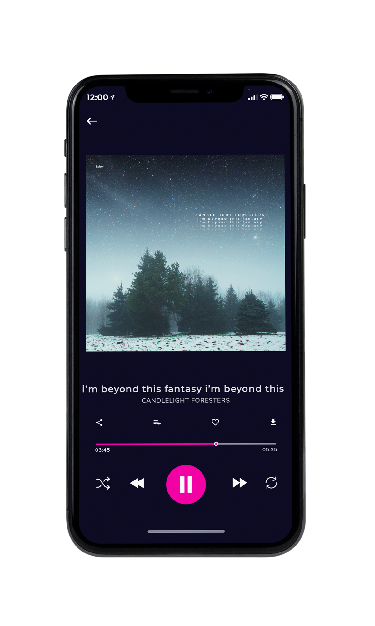 Tablet view of Premade Electronica & Ambient Book Cover - Limed Spruce #7044 | AlbumArtZone*