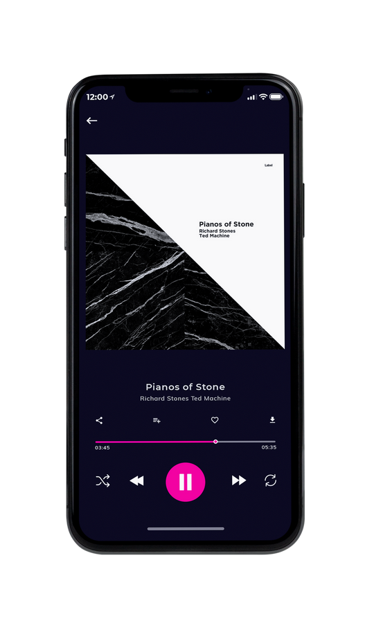 Tablet view of Premade Contemporary Music Album Cover - Cod Gray #7069 | AlbumArtZone*