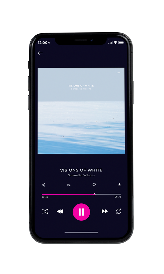 Tablet view of Premade Contemporary Music Album Cover - Geyser #7096 | AlbumArtZone*