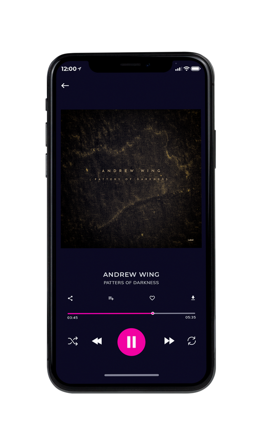 Tablet view of Premade Contemporary Music Album Cover - Zeus #7100 | AlbumArtZone*
